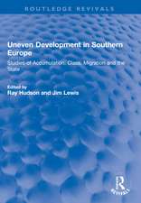 Uneven Development in Southern Europe