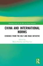 China and International Norms: Evidence from the Belt and Road Initiative