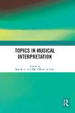 Topics in Musical Interpretation