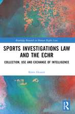 Sports Investigations Law and the ECHR