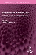 Vocabularies of Public Life