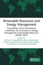 Renewable Resources and Energy Management: Proceedings of the International Conference on Innovation in Energy Management & Renewable Resources (IEMRE 2022)