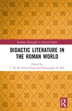 Didactic Literature in the Roman World