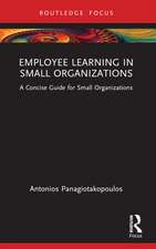 Employee Learning in Small Organizations