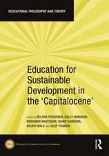 Education for Sustainable Development in the ‘Capitalocene’