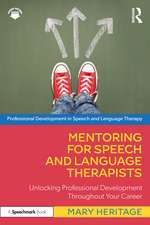 Mentoring for Speech and Language Therapists