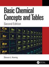 Basic Chemical Concepts and Tables