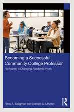 Becoming a Successful Community College Professor