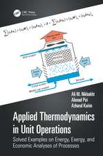 Applied Thermodynamics in Unit Operations