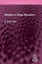 Studies in Class Structure