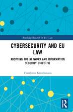 Cybersecurity and EU Law