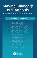 Moving Boundary PDE Analysis: Biomedical Applications in R