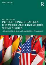 Instructional Strategies for Middle and High School Social Studies