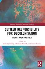 Settler Responsibility for Decolonisation: Stories from the Field