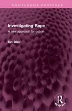 Investigating Rape