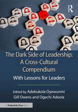 The Dark Side of Leadership: A Cross-Cultural Compendium