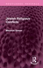 Jewish Religious Conflicts