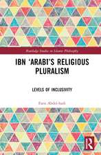 Ibn ‘Arabī’s Religious Pluralism: Levels of Inclusivity