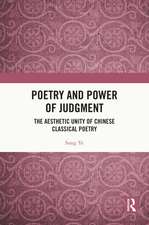 Poetry and Power of Judgment