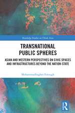 Transnational Public Spheres: Asian and Western Perspectives on Civic Spaces and Infrastructures Beyond the Nation-State