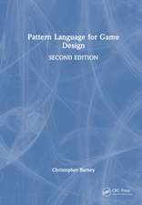 Pattern Language for Game Design