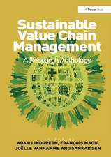 Sustainable Value Chain Management: A Research Anthology