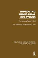 Improving Industrial Relations: The Advisory Role of ACAS