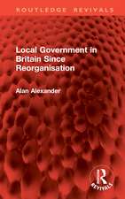 Local Government in Britain Since Reorganisation