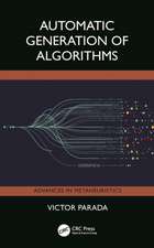 Automatic Generation Of Algorithms