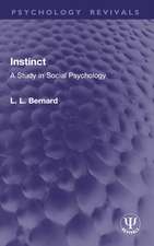 Instinct: A Study in Social Psychology