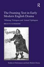 The Framing Text in Early Modern English Drama