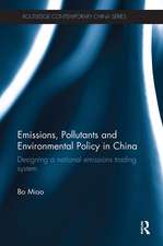 Emissions, Pollutants and Environmental Policy in China