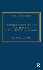 Heinrich Schenker and Beethoven's 'Hammerklavier' Sonata