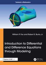 Introduction to Differential and Difference Equations through Modeling