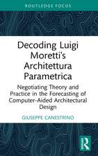 Decoding Luigi Moretti's Architettura Parametrica