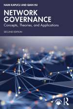 Network Governance: Concepts, Theories, and Applications
