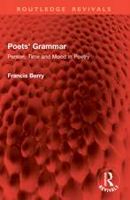 Poets' Grammar: Person, Time and Mood in Poetry