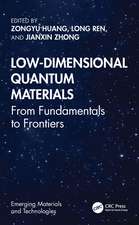 Low-Dimensional Quantum Materials: From Fundamentals to Frontiers