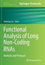 Functional Analysis of Long Non-Coding RNAs: Methods and Protocols