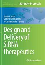 Design and Delivery of SiRNA Therapeutics