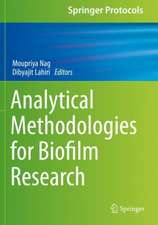 Analytical Methodologies for Biofilm Research