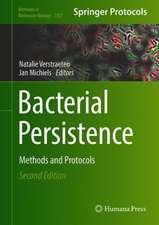 Bacterial Persistence: Methods and Protocols