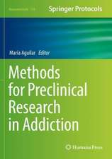 Methods for Preclinical Research in Addiction