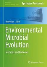 Environmental Microbial Evolution: Methods and Protocols