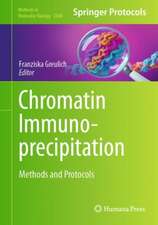 Chromatin Immunoprecipitation: Methods and Protocols