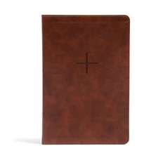 CSB Every Day with Jesus Daily Bible, Brown Leathertouch