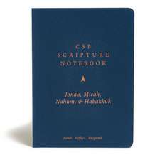 CSB Scripture Notebook, Jonah, Micah, Nahum, Habakkuk