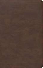 KJV Single-Column Compact Bible, Brown Leathertouch