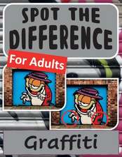 Spot the Difference Book for Adults - Graffiti