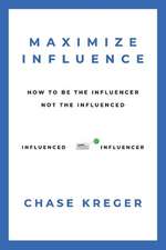 Kreger, C: Maximize Influence